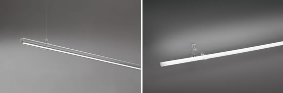 ILL_CIRCLE linea di apparecchi indoor e outdoor a sospensione, parete e soffitto
