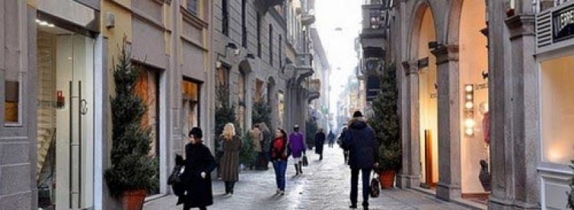 A Roma e Milano le vie dello shopping più costose.