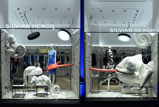 In the central Via Dante no.7, opened the first Silvian Heach Boutique in Milan, a stunning space.