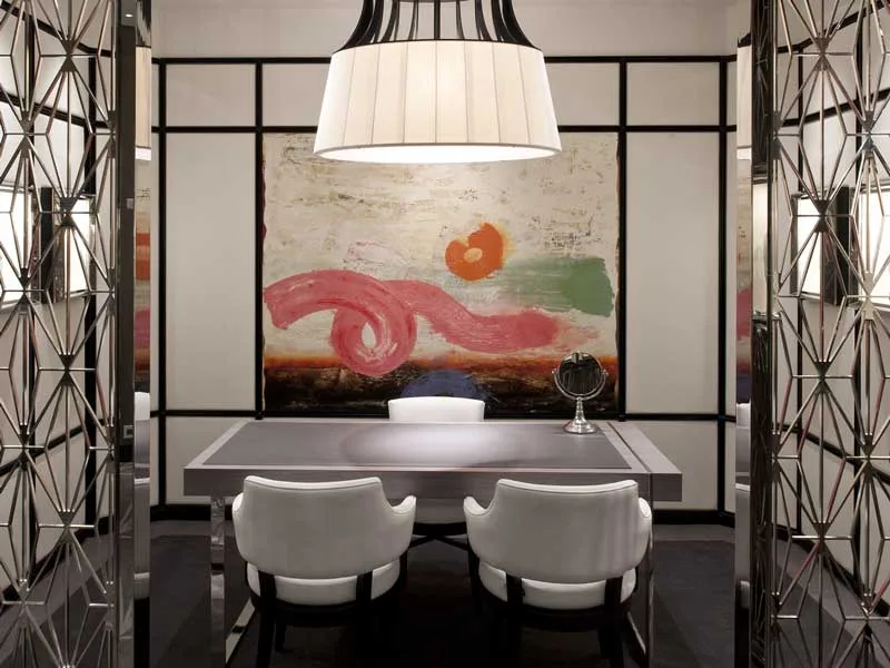 Retail space of the Facets jewelry boutique on Crystal Serenity with dedicated displays and luxury atmosphere