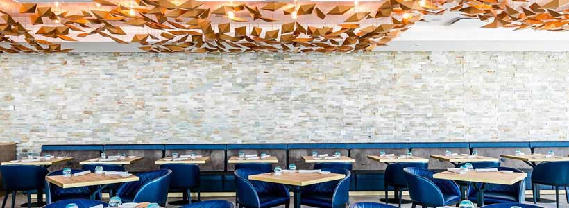 Bross arredamento ristorante terrazza Burj Al Arab