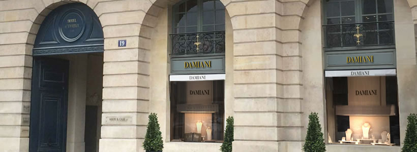 Damiani boutique place vendome parigi