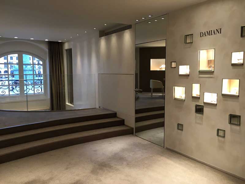 Boutique Damiani Place Vendome Parigi