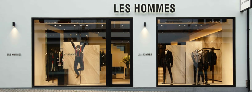 Les Hommes flagship store Anversa