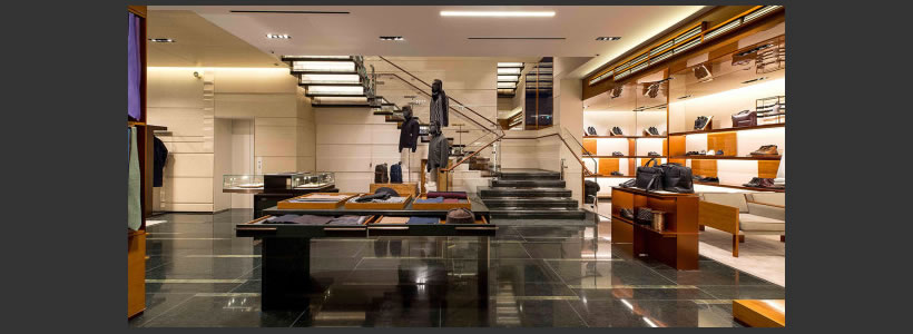 Ermenegildo Zegna global store New Bond street Londra