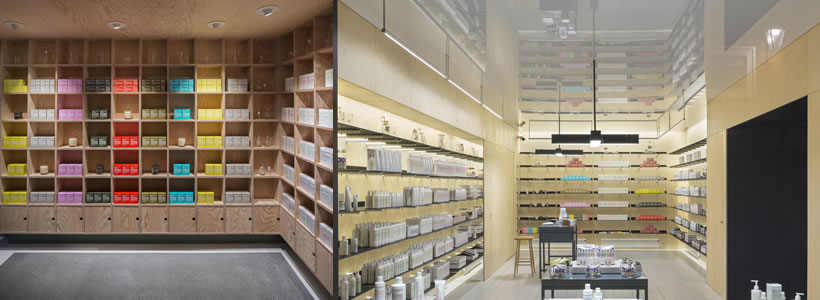 Malin+Goetz concept stores Jonathan Tuckey design