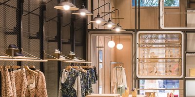 The MODULAR LILONG concept store by LUKSTUDIO.