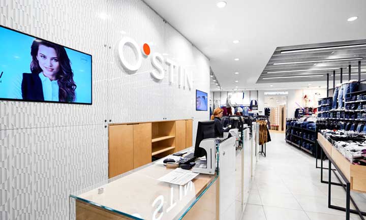 new O'Stin concept store