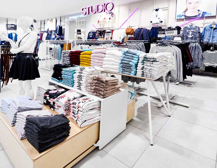 New O'STIN concept store