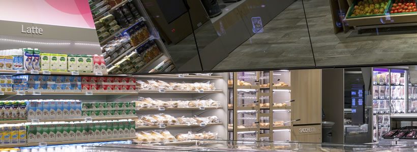 CEFLA SHOPFITTING trasforma in realtà il supermercato del futuro di Coop.