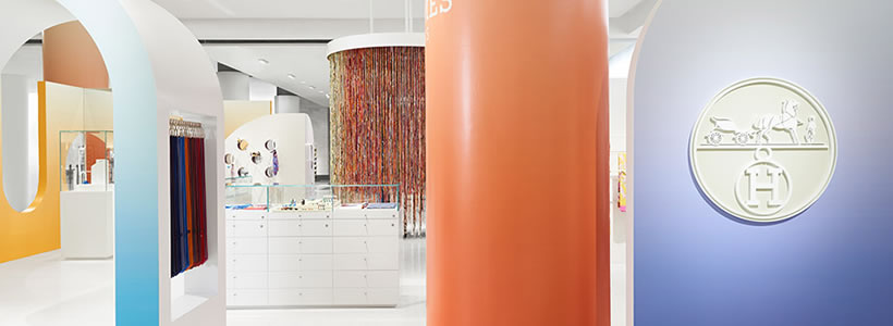 Hermès pop up store Seattle