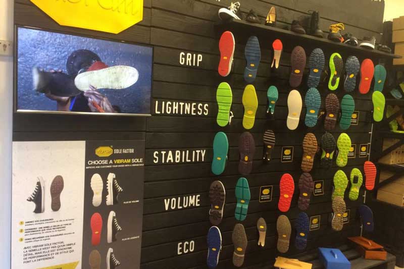 Vibram Academy store Parigi