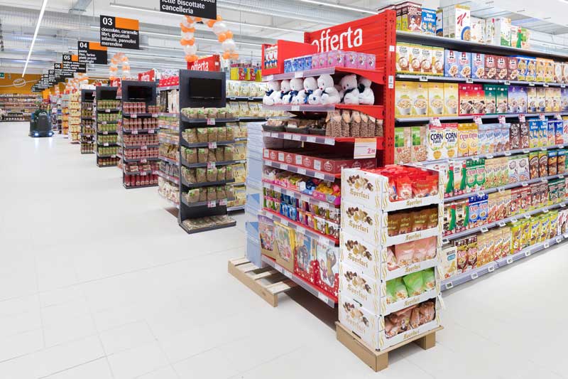 Cefla Shopfitting allestimento Iperal