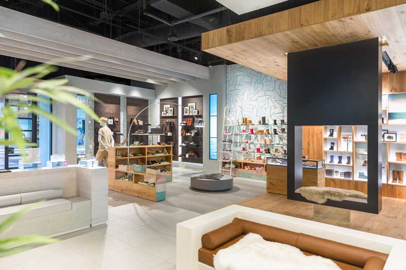 Checkland Kindleysides has created a new store concept for UGG footwear