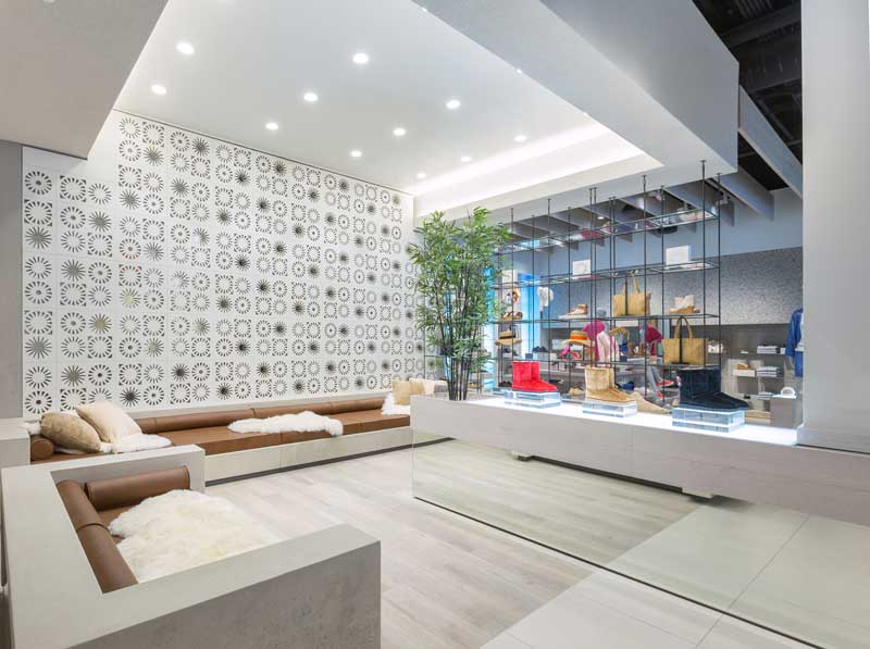 UGG footwear concept store
