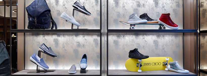 retail design boutique Jimmy Choo Milano