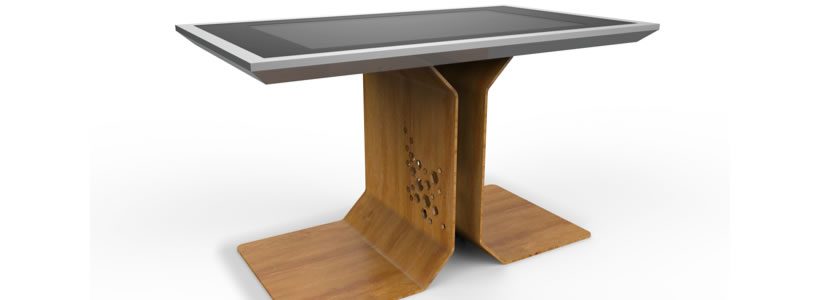 D-Table: il primo tavolo multi-touch interattivo e interamente di design creato da Danilo Cascella.