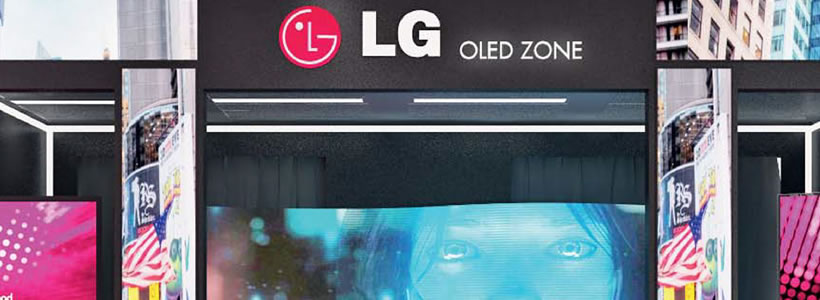 LG Information Display showroom milano
