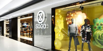 Lo Studio Plajer&Franz firma la boutique Sogo nel St.Moritz Mall di Giacarta.