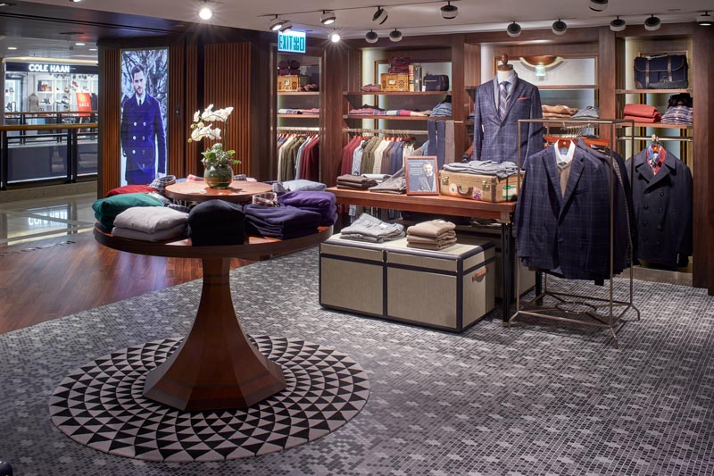 Brooks Brothers boutique Habour City retail design Stefano Tordiglione