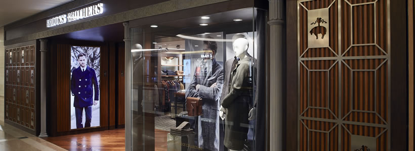 Brooks Brothers boutique Habour City retail design Stefano Tordiglione