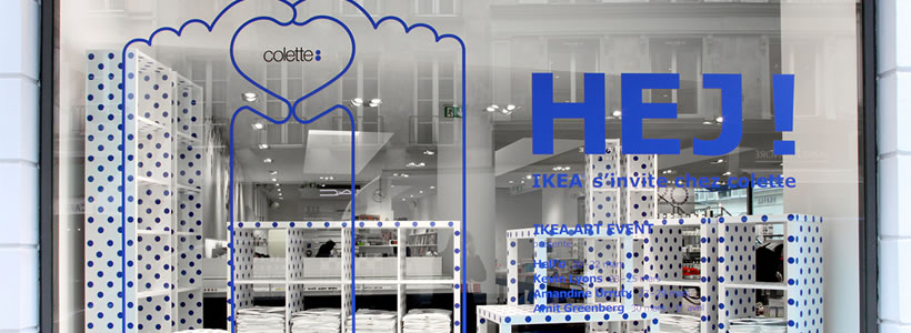mass market Ikea boutique Colette Parigi