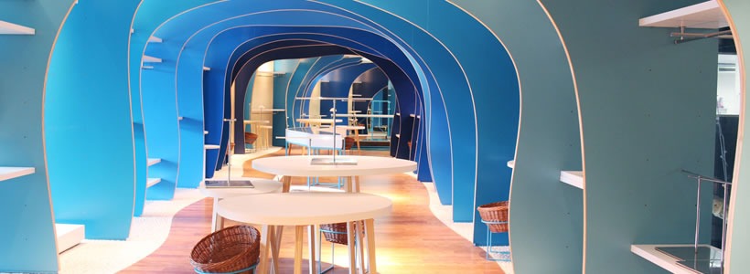 Kube Arcquitectura gift shop retail design