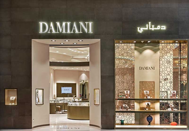 Damiani ha inaugurato una nuova boutique all’interno del Dubai Mal