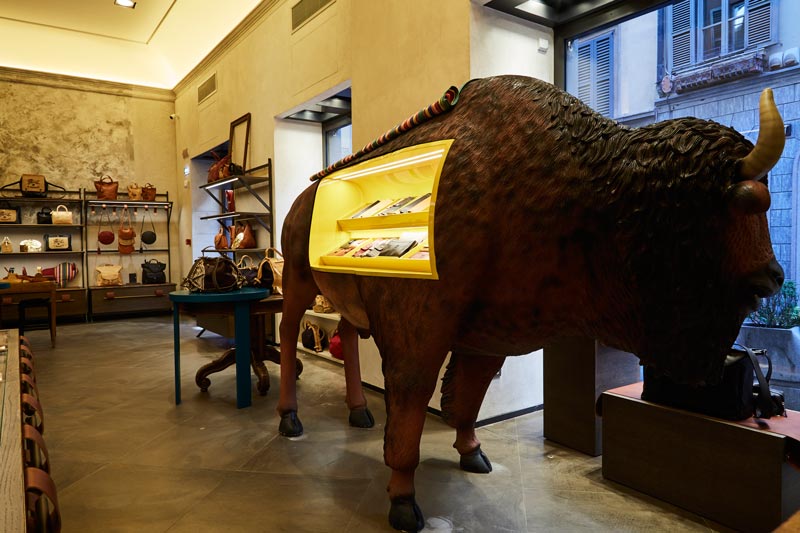 Il Bisonte boutique Milano Vudafieri Saverino Partners
