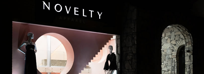 Anagrama progettazione boutique Novelty