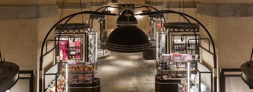 Kinnersley Kent Design re-designs the White Tower store at the Tower of London