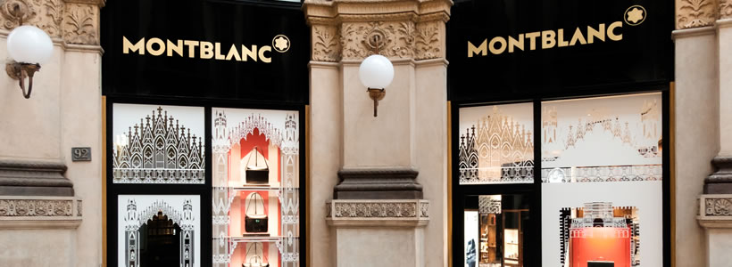 Montblanc boutique Milano Galleria Vittorio Emanuele