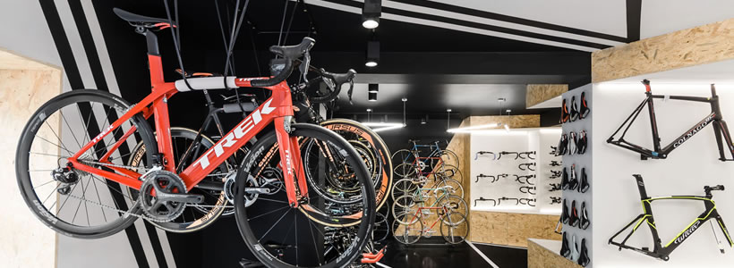 progettazione negozi biciclette Velo 7