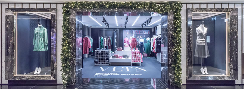 Valentino pop up store