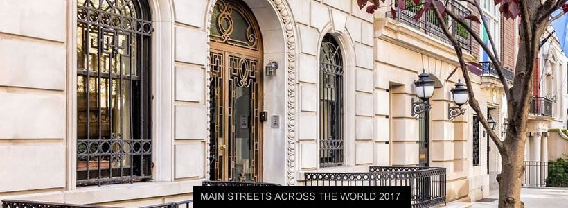 New Bond Street supera Avenue des Champs Élysées e diventa la terza via commerciale più costosa al mondo.