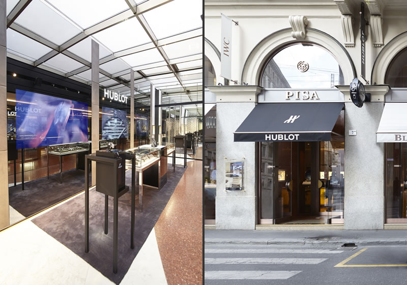 Hublot boutique Milano