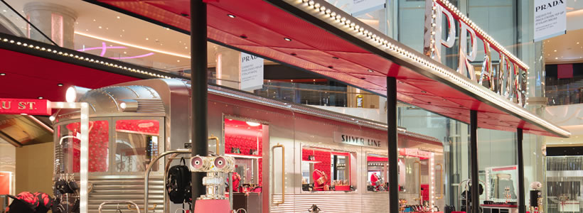 Prada progetto retail Silver Line Macau