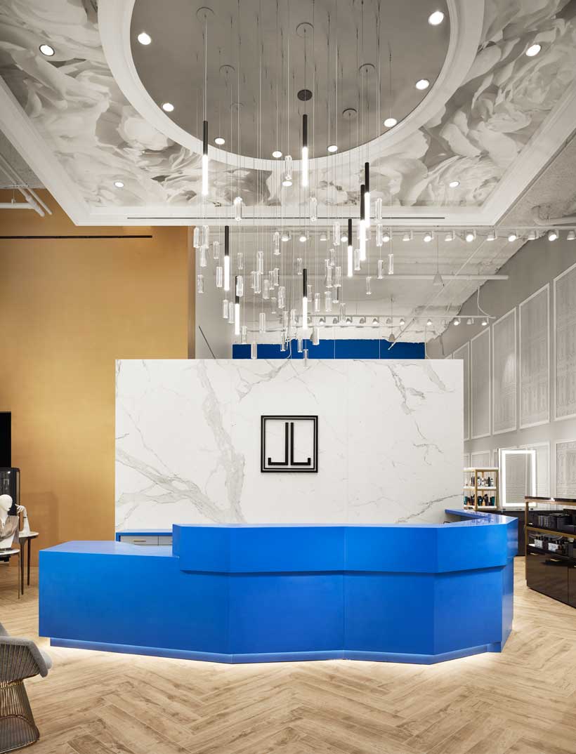 Lauckgroup designed the Jose Luis Salon & Boutique in Austin