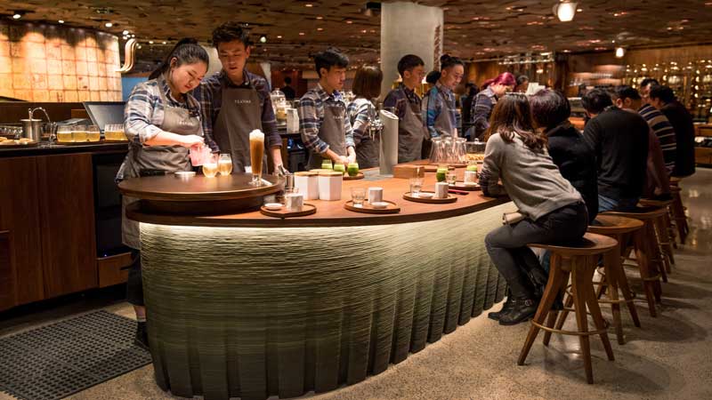 Bar costruito con stampa 3D