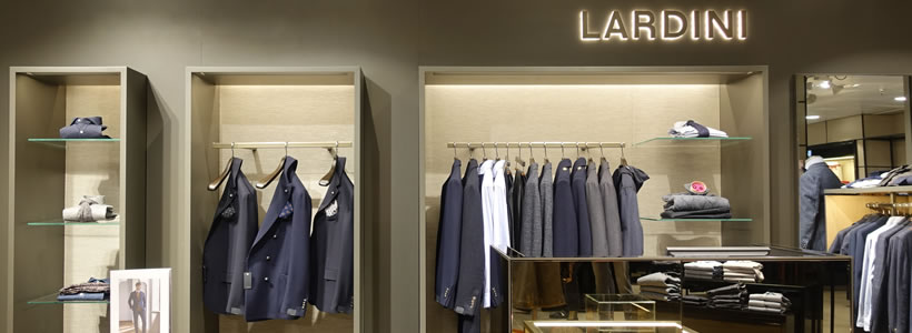Lardini corner shop El Corte Ingles Madrid