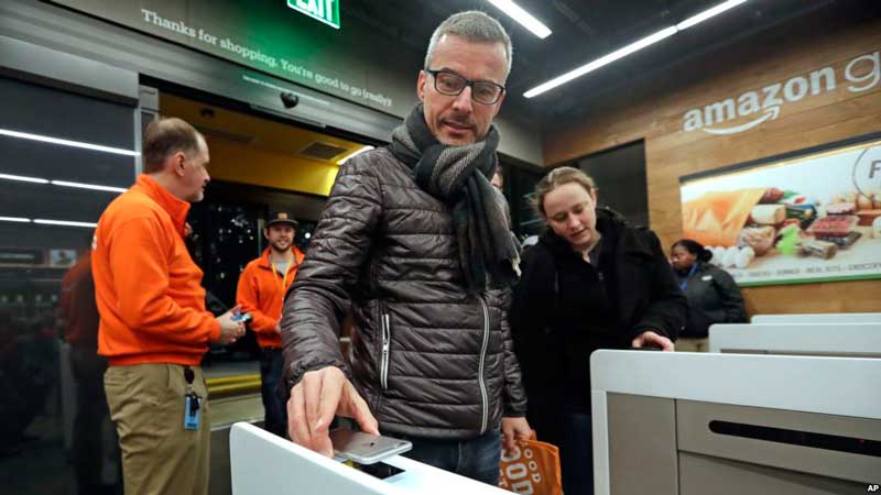 negozio senza casse Amazon Go Seattle