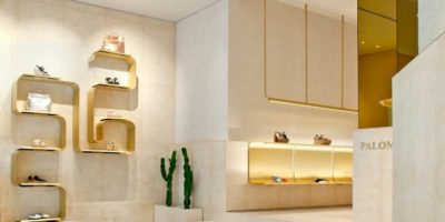 MIDE Architects signs the Paloma Barcelò flagship store.