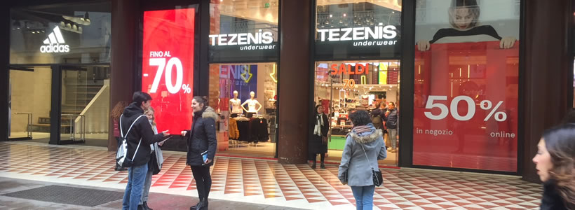 Fare visual merchandising nel periodo dei saldi