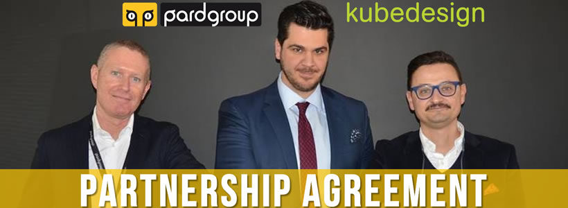 Nuova partnership per Pardgroup: Kubedesign.