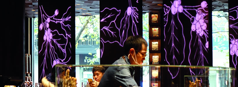 Porte Pivotanti FritsJurgens per Starbucks Shanghai