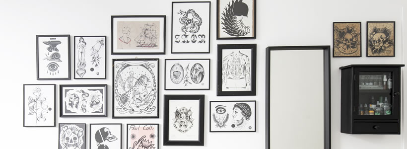 progettazione negozi Studio DiDeA Nerho Tatoo Palermo