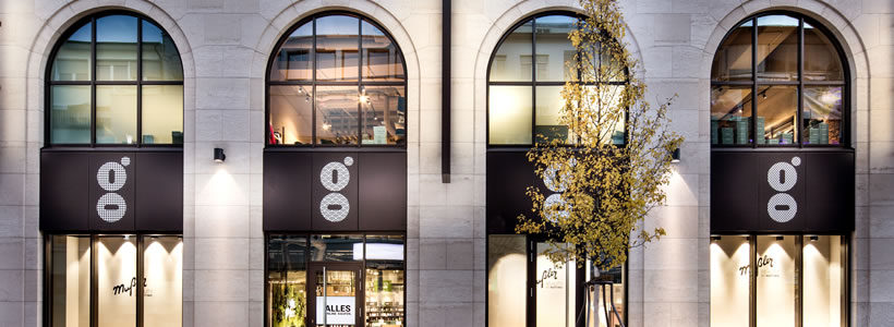 DIA–Dittel Architekten ha ideato il primo flagship store Mußler Beauty, brand del Gruppo tedesco Notino.