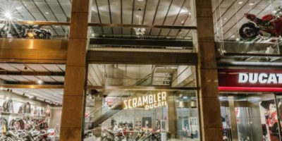 Ducati apre un nuovo store a Madrid, il più grande in Spagna.