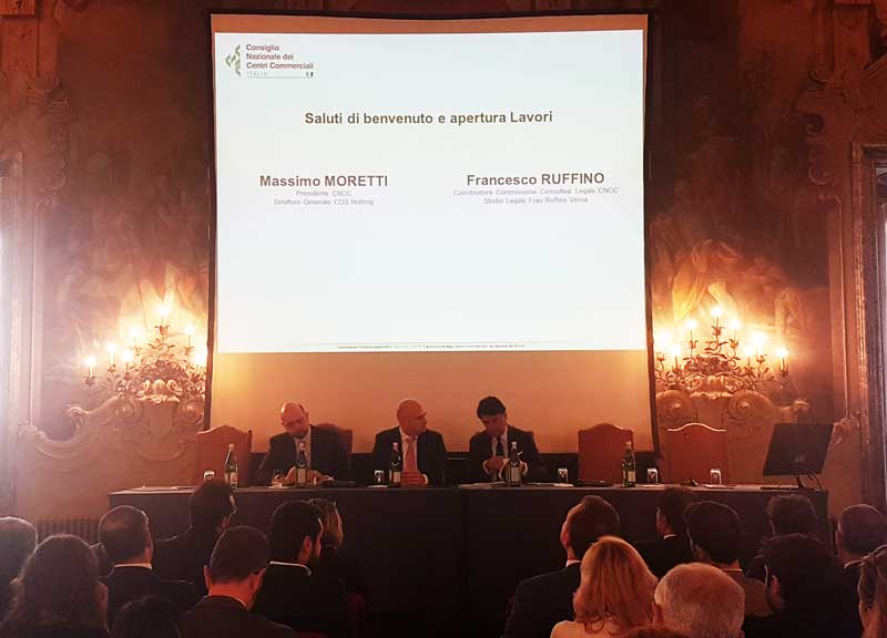 Legal Forum CNCC evoluzione degli spazi commerciali