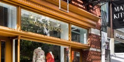 Mathieu Lehanneur progetta il flagship store Maison Kitsuné di New York.